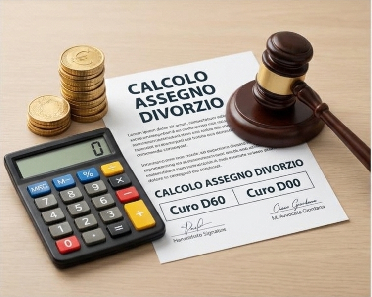 calcolo assegno divorzio